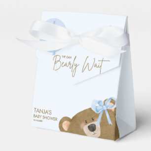 Ballotins Blue Teddy On Peut Attendre Un Baby shower Garçon