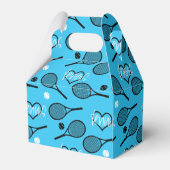 Ballotins 🎾 🤍 Blue Tennis Party, personnalisable (Arrière)