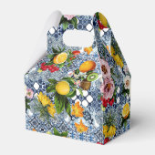 Ballotins Blue Tiles Mediterranean Lemon Pattern (Arrière)