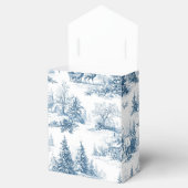 Ballotins Blue Toile Christmas Pattern (Ouvert)