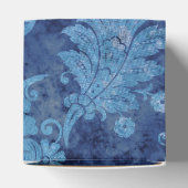 Ballotins Blue Vintage Grunge Damask (Haut)