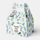 Ballotins Blue Wild One thème garçon 1er anniversaire (Verso)