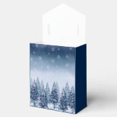 Ballotins Blue Winter Wonderland Pine Noël Mariage (Ouvert)