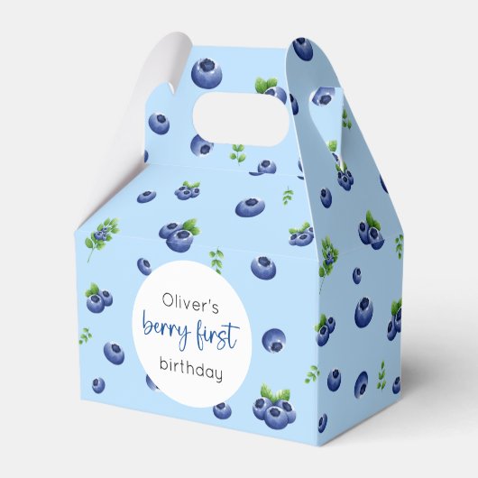 Ballotins Blueberry 1er anniversaire Berry First (Verso)