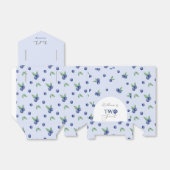 Ballotins Blueberry boy Two Sweet berry fête d'anniversaire (Déplié)