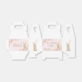 Ballotins Blush Boho Floral Lapin Lapin Anniversaire Balloti (Déplié)