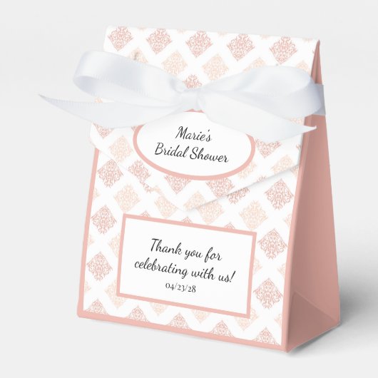 Ballotins Blush Damask Joli sur mesure (Verso)