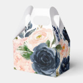 Ballotins Blush Floral Ballotin Dusty Blue Faveurs (Arrière)