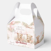 Ballotins blush floral teddy bear pink (Recto)