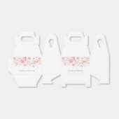 Ballotins Blush Floral Wedding Favor Cadeau (Déplié)