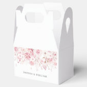 Ballotins Blush Floral Wedding Favor Cadeau (Ouvert)