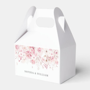 Ballotins Blush Floral Wedding Favor Cadeau
