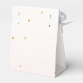 Ballotins Blush Pink Gold Confetti Sparkle Ombre (Arrière)