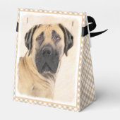 Ballotins Boerboel Peinture - Cute Original Chien Art (Arrière)