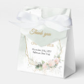 Ballotins Bohême Blush rose mariage d'or eucalyptus (Verso)