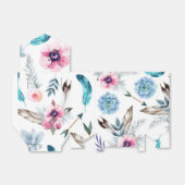 Ballotins Bohème Chic Floral Boho Fille Anniversaire (Déplié)