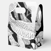 Ballotins Bohème Floral Blanc Blanc Moderne (Ouvert)