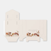 Ballotins Bohémien Burange Chute Mariage Floral (Déplié)