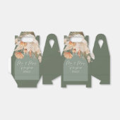 Ballotins Bohenian boho rouille sauge vert mariage Haskew (Déplié)