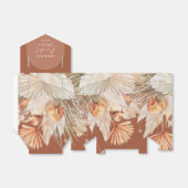 Ballotins Bohenian boho rouille terre cuite douche nuptiale (Déplié)