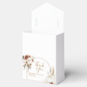 Ballotins Boho Arch Citrouille blanc Chute d'amour Ballotin (Ouvert)