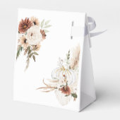 Ballotins Boho Arch Citrouille blanc Chute d'amour Ballotin (Arrière)