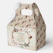 Ballotins Boho automnal floral mariage discret (Recto)