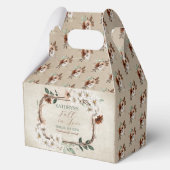 Ballotins Boho automnal floral mariage discret (Verso)