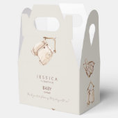 Ballotins Boho Baby Clothes Baby shower crème (Ouvert)