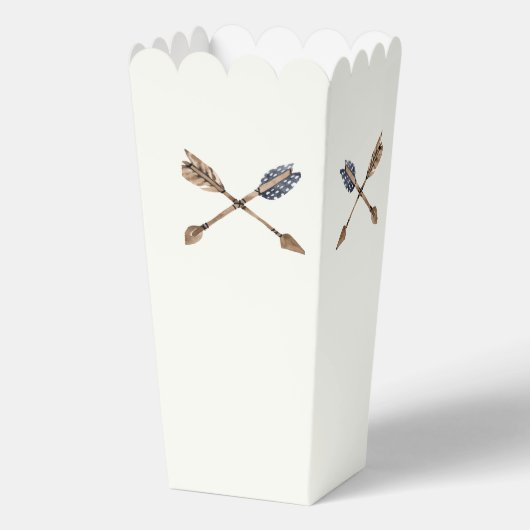 Ballotins Boho Baby shower Flèche sud-ouest (Verso)