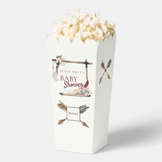 Ballotins Boho Baby shower Flèche sud-ouest (Sauté)