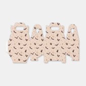 Ballotins Boho Bats et étoiles Motif d'Halloween (Déplié)