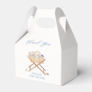 Ballotins Boho Bear Bassinet Toy Baby shower