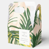 Ballotins Boho Blush Green Tropical Palm Beach Mariage (Ouvert)