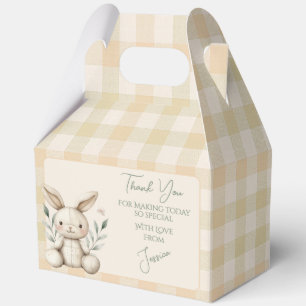 Ballotins Boho Bunny Baby shower neutre Favoriser