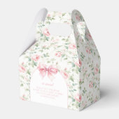 Ballotins Boho chic arc floral arch bébé fille douche (Arrière)