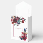 Ballotins Boho Chic Bourgogne et Mariage de automne d'automn (Ouvert)