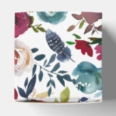 Ballotins Boho Chic Bourgogne et Mariage de automne d'automn (Haut)