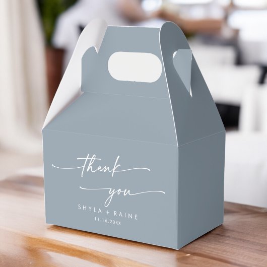 Ballotins Boho Chic Dusty Merci bleu Mariage