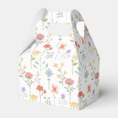 Ballotins Boho Chic Fleur sauvage Moderne Floral Mariage (Arrière)