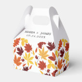 Ballotins Boho Chic Mariage de automne (Verso)