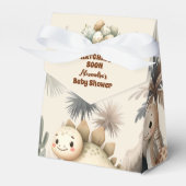 Ballotins Boho Cute Hatching Bientôt Dinosaur Baby shower (Verso)