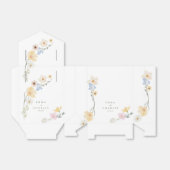 Ballotins Boho élégant Pastel Mariage Fleur sauvage (Déplié)