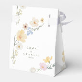 Ballotins Boho élégant Pastel Mariage Fleur sauvage (Arrière)