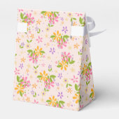 Ballotins Boho Fleur sauvage bébé fille douche (Arrière)