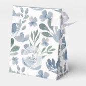 Ballotins Boho Floral Beige Automne Aquarelle Merci Fav (Arrière)