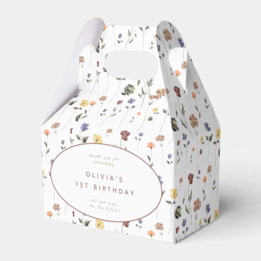 Ballotins Boho Floral Fleur sauvage | (Verso)