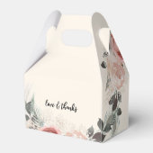 Ballotins Boho Floral Mariage Beige (Arrière)