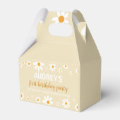 Ballotins Boho Light Daisy 1er Anniversaire Fête Favoriser B (Arrière)