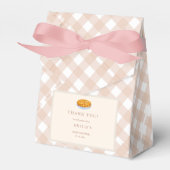 Ballotins Boho Little Cutie Pie Thanksgiving Baby shower (Verso)